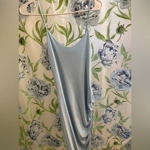 Baby Blue Strap Dress